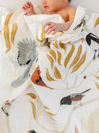 For the Birds Swaddle - BIG FRENCHIES