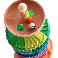 Rainbow Musical Ball Run Assembly Set - BIG FRENCHIES
