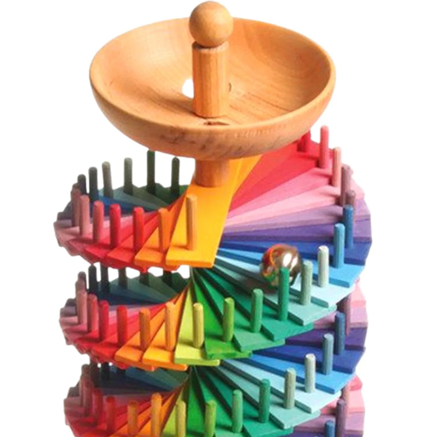 Rainbow Musical Ball Run Assembly Set - BIG FRENCHIES