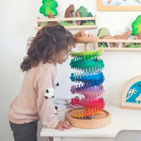 Rainbow Musical Ball Run Assembly Set - BIG FRENCHIES