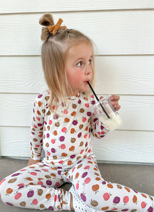Apple of My Eye 2pc Bamboo Pajamas - BIG FRENCHIES