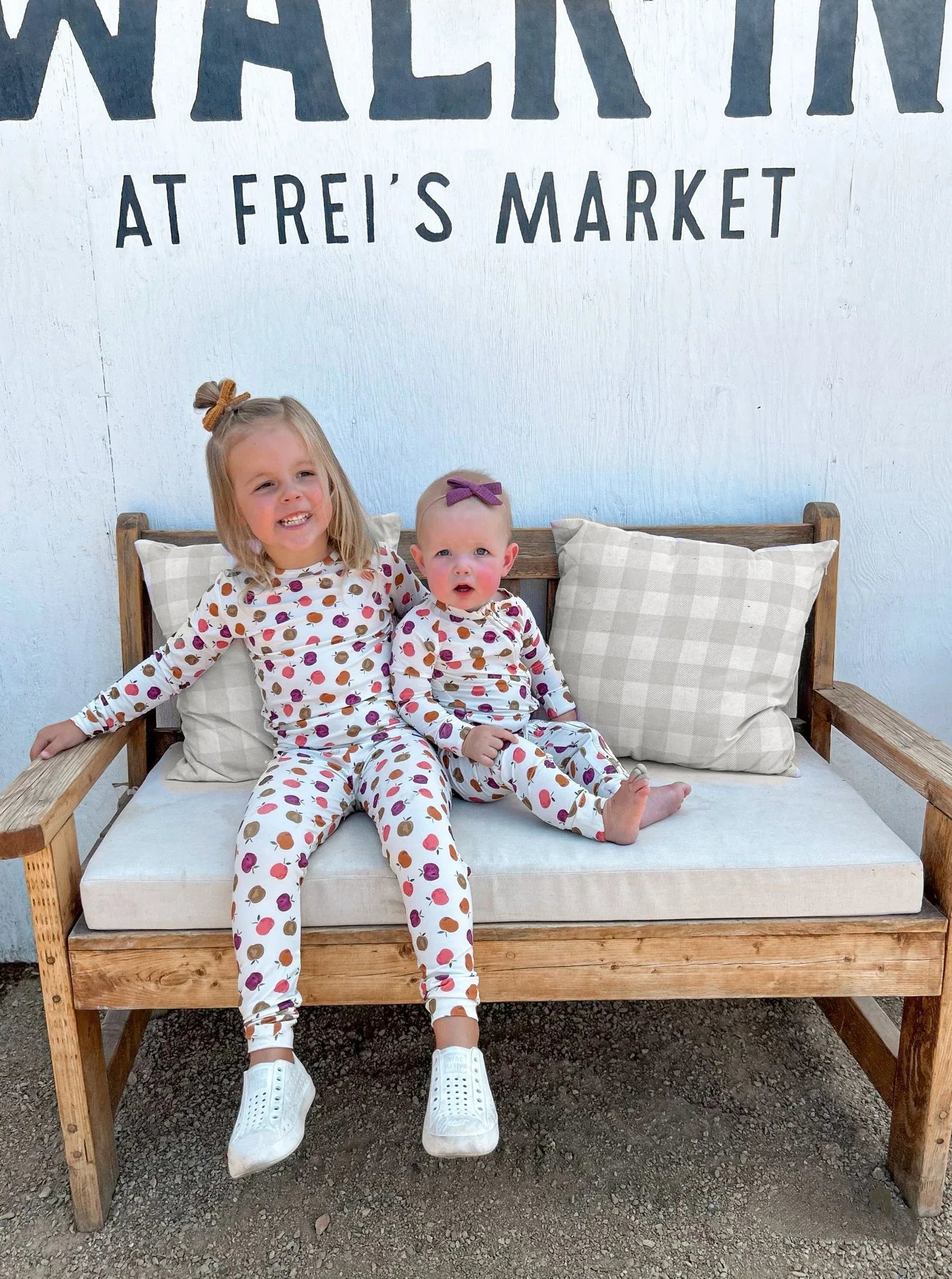 Apple of My Eye 2pc Bamboo Pajamas - BIG FRENCHIES