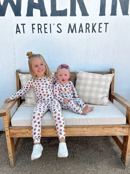 Apple of My Eye 2pc Bamboo Pajamas - BIG FRENCHIES