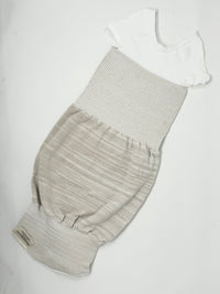 Bamboo Blend Beige Arms Out™ Short Sleeve Sleep Sack