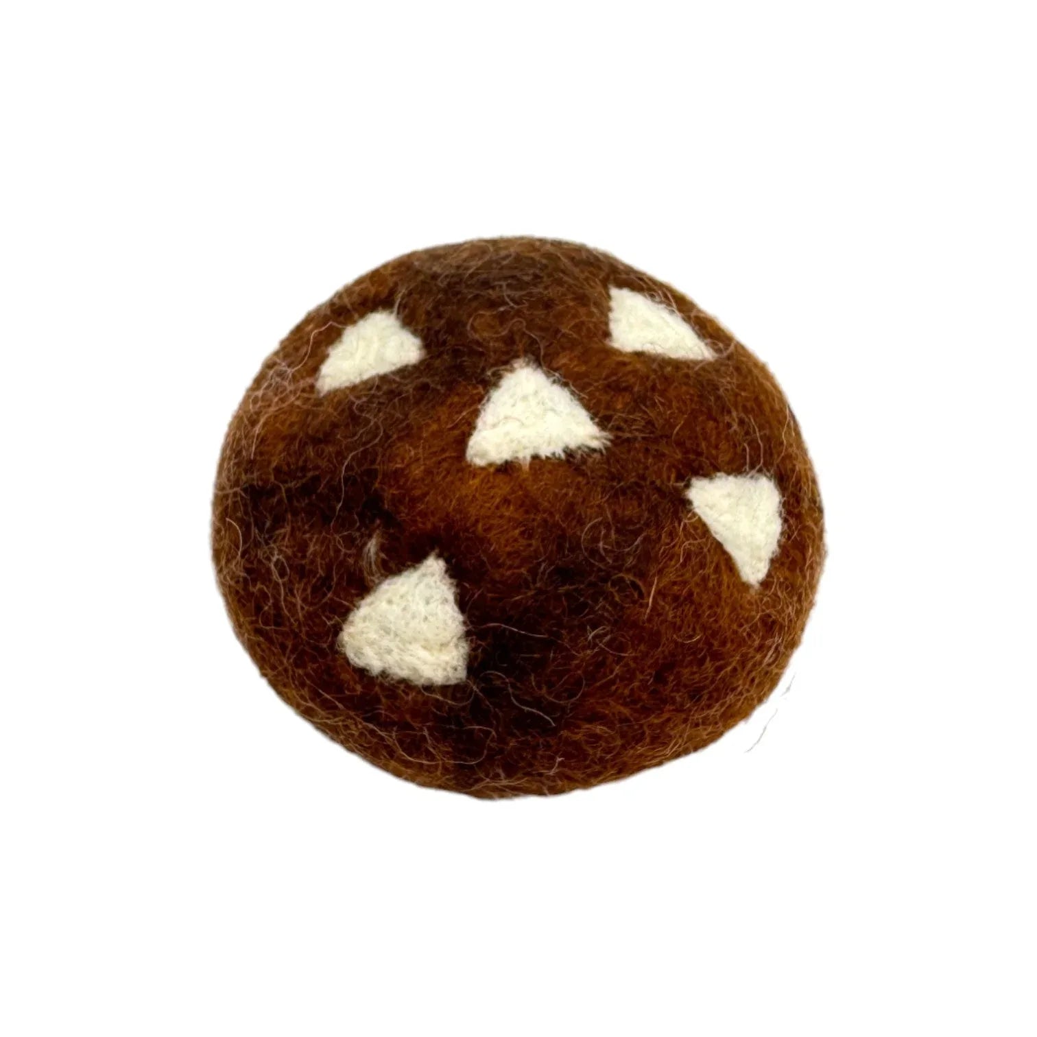 **Pre-order (Ships in 2-3 Weeks)**Handmade in Nepal 100% Wool Felt Foods Play Set for Pretend Cooking and Farmer's Market Play - BIG FRENCHIES