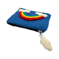 **Pre-order (Ships in 2-3 Weeks)**Handmade in Nepal 100% Wool Felt Foods Play Set for Pretend Cooking and Farmer's Market Play - BIG FRENCHIES