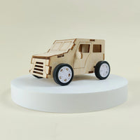 Pull String Car DIY Kit DIY Kit, Educational STEM Toy - BIG FRENCHIES