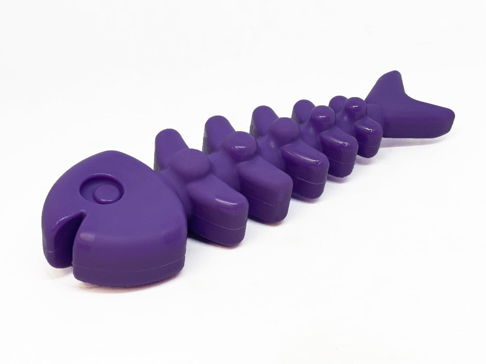Fish Bone Nylon Dog Toy for Aggressive Chewers | USA Made | SodaPup - BIG FRENCHIES