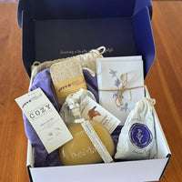 Calm & Cozy Gift Box — Lavender Gift Set