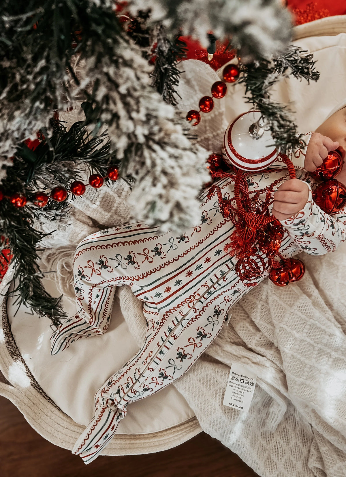 Candy Cane Lane Bamboo Christmas Pajamas - Zippy - BIG FRENCHIES