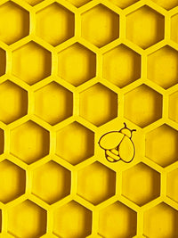 Honeycomb eMat - Enrichment Lick Mat for Dogs and Cats | eMat Enrichment Toy for Anxiety Relief | SodaPup - BIG FRENCHIES