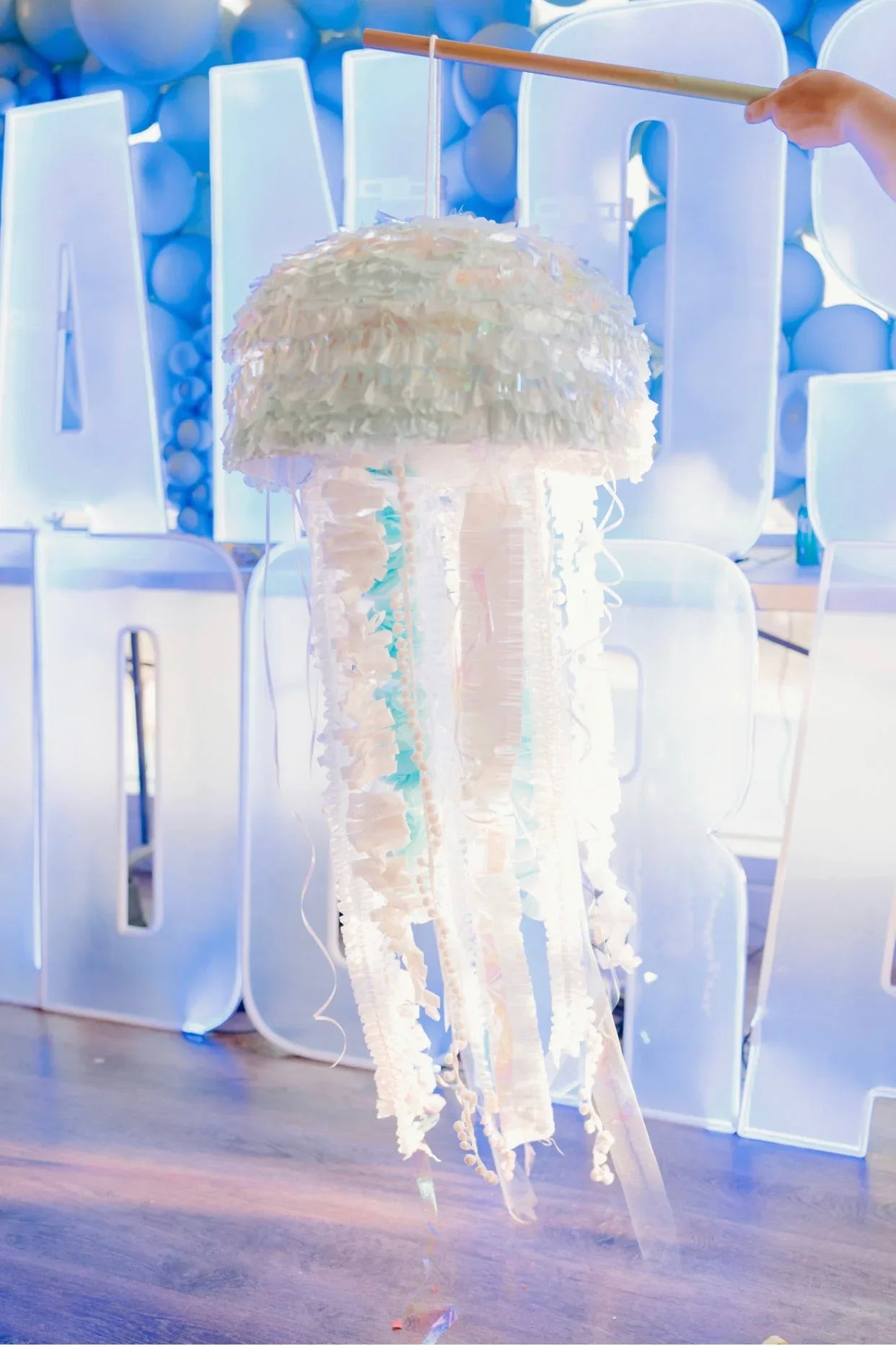 Ocean Adventure Jellyfish Piñata – Eco-Friendly, Custom Colors, Ideal for Sea-Themed Parties and Celebrations - BIG FRENCHIES