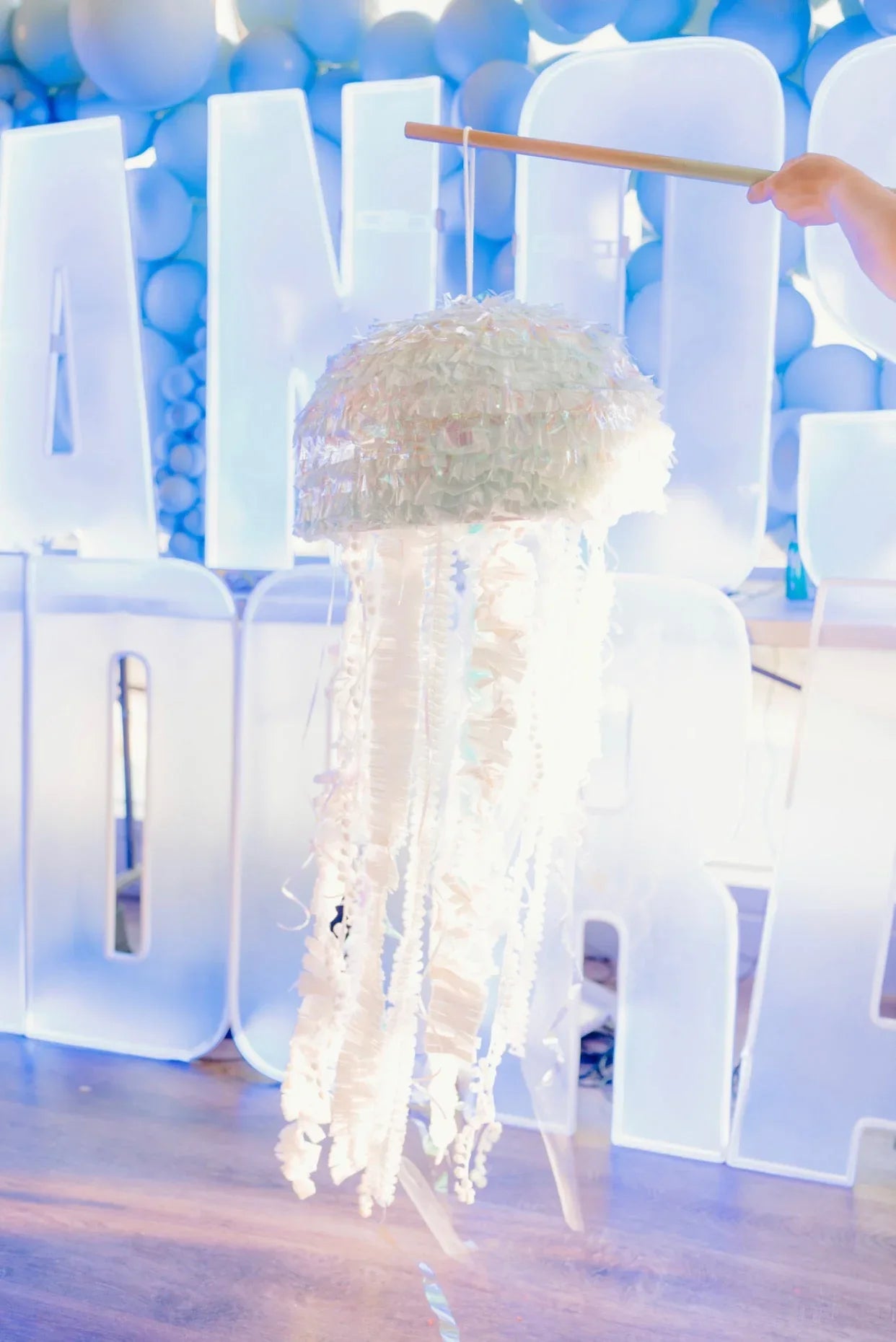 Ocean Adventure Jellyfish Piñata – Eco-Friendly, Custom Colors, Ideal for Sea-Themed Parties and Celebrations - BIG FRENCHIES