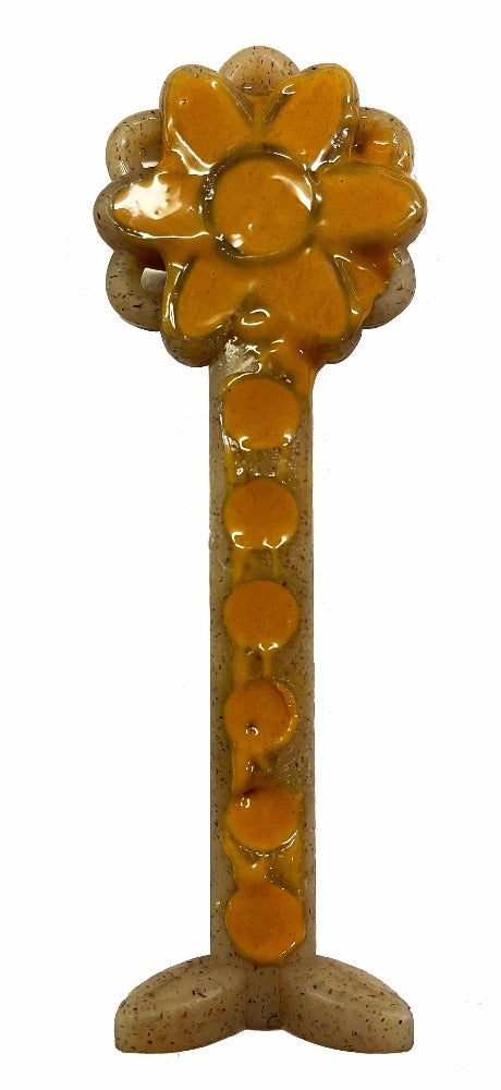 Flower Tower Nylon Chew Toy for Aggressive Chewers - USA Made Enrichment Toy - BIG FRENCHIES
