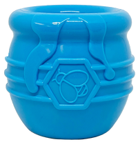 Honey Pot Dog eCup Treat Dispenser | Durable PUP-X Rubber Enrichment Toy | USA Made - BIG FRENCHIES