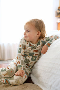 Harvest Hedgehogs 2pc Bamboo Pajamas - BIG FRENCHIES