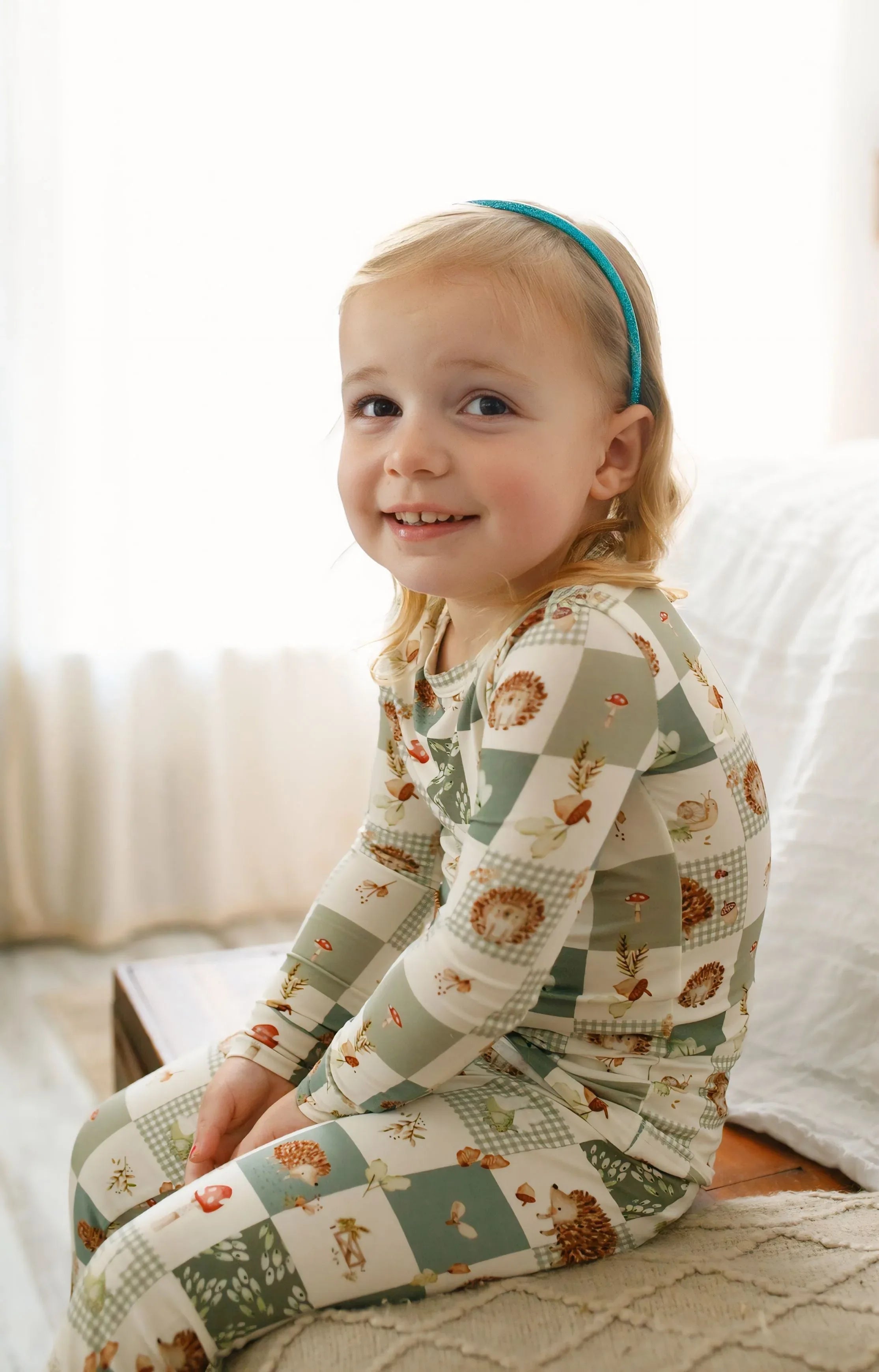 Harvest Hedgehogs 2pc Bamboo Pajamas - BIG FRENCHIES