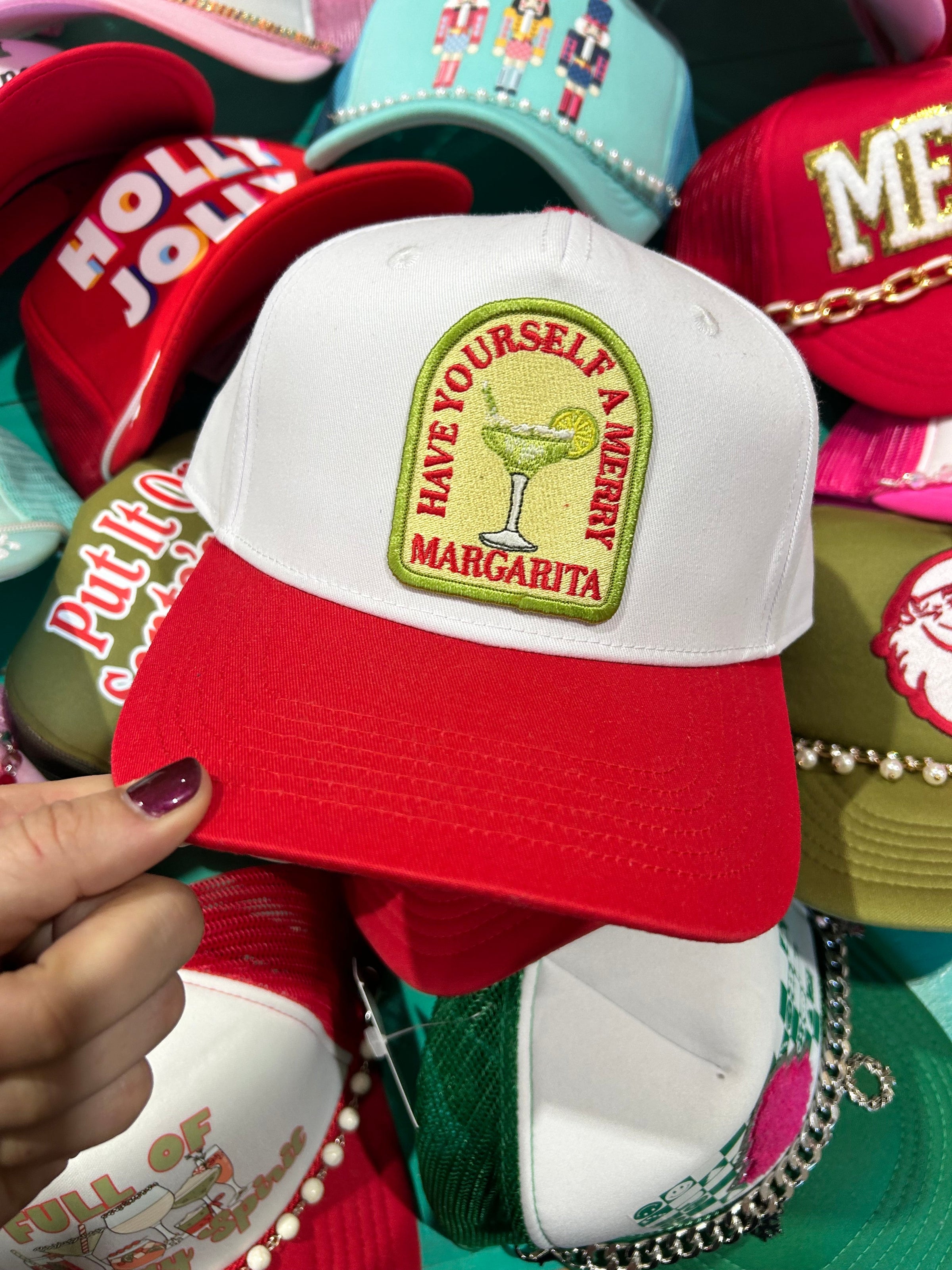Have Yourself a Merry Margarita Trucker - BIG FRENCHIES