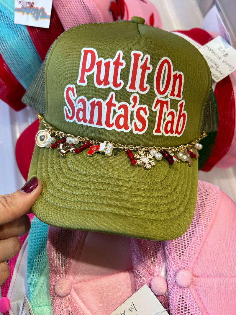 Put It On Santa's Tab Trucker - BIG FRENCHIES