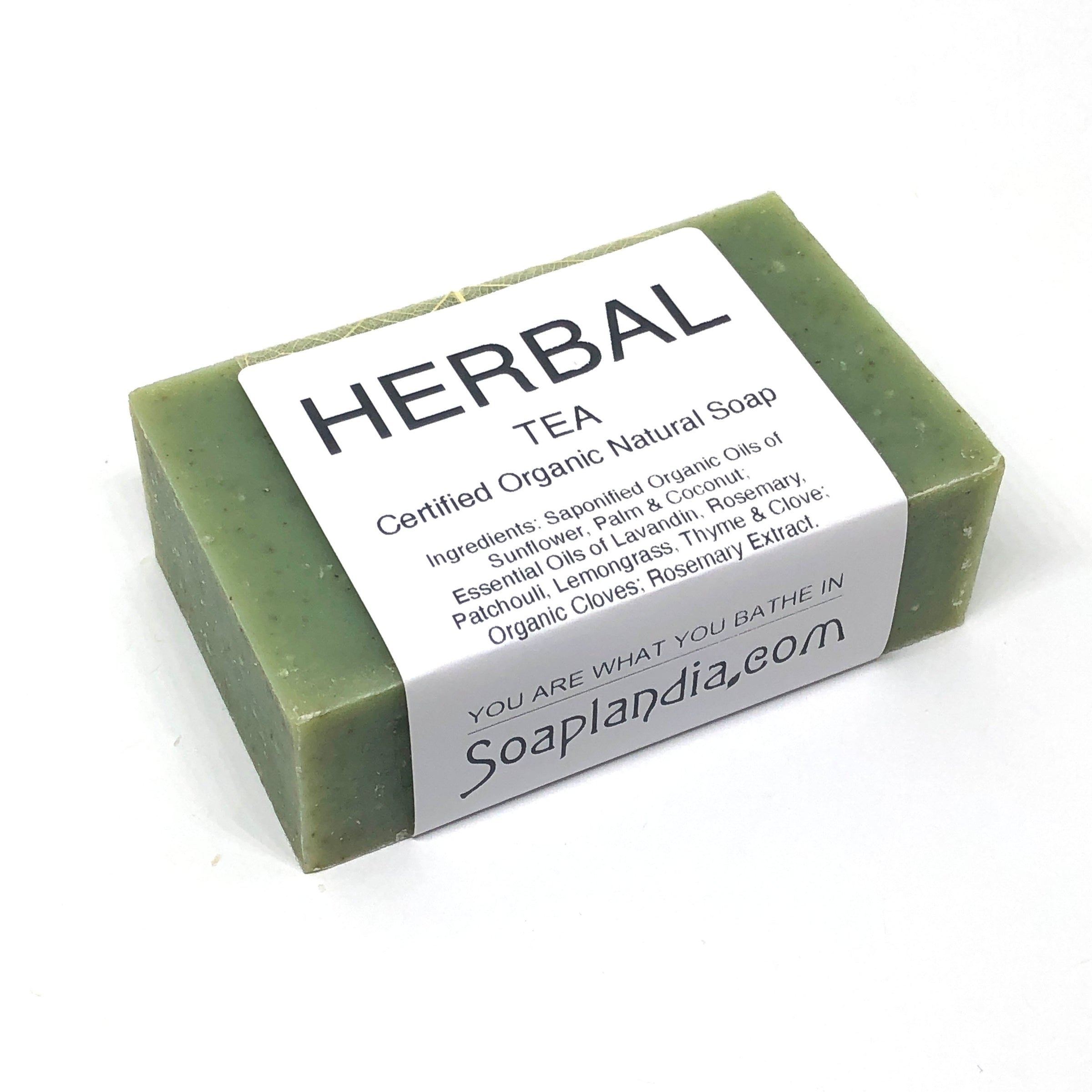 Herbal Tea Bar Soap, Organic