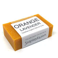 Orange Lavender Bar Soap, Organic