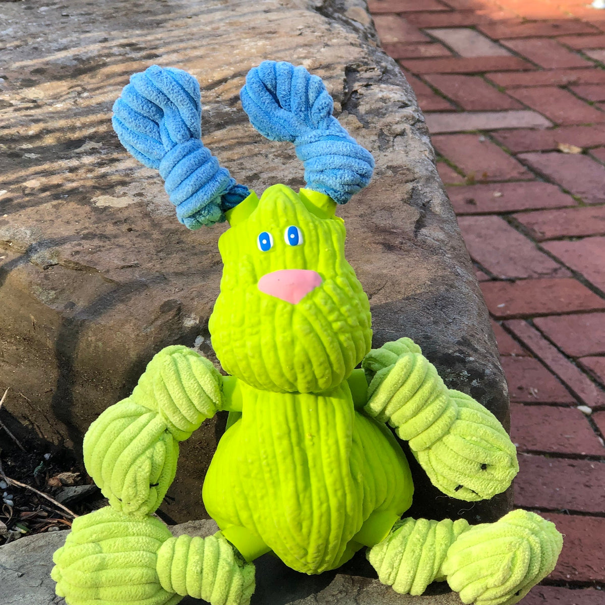 Huggle-Fusion® Bugsy Bunny Plush & Latex Dog Toy - BIG FRENCHIES