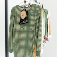 Desert Storm Plaid 2-Piece Set