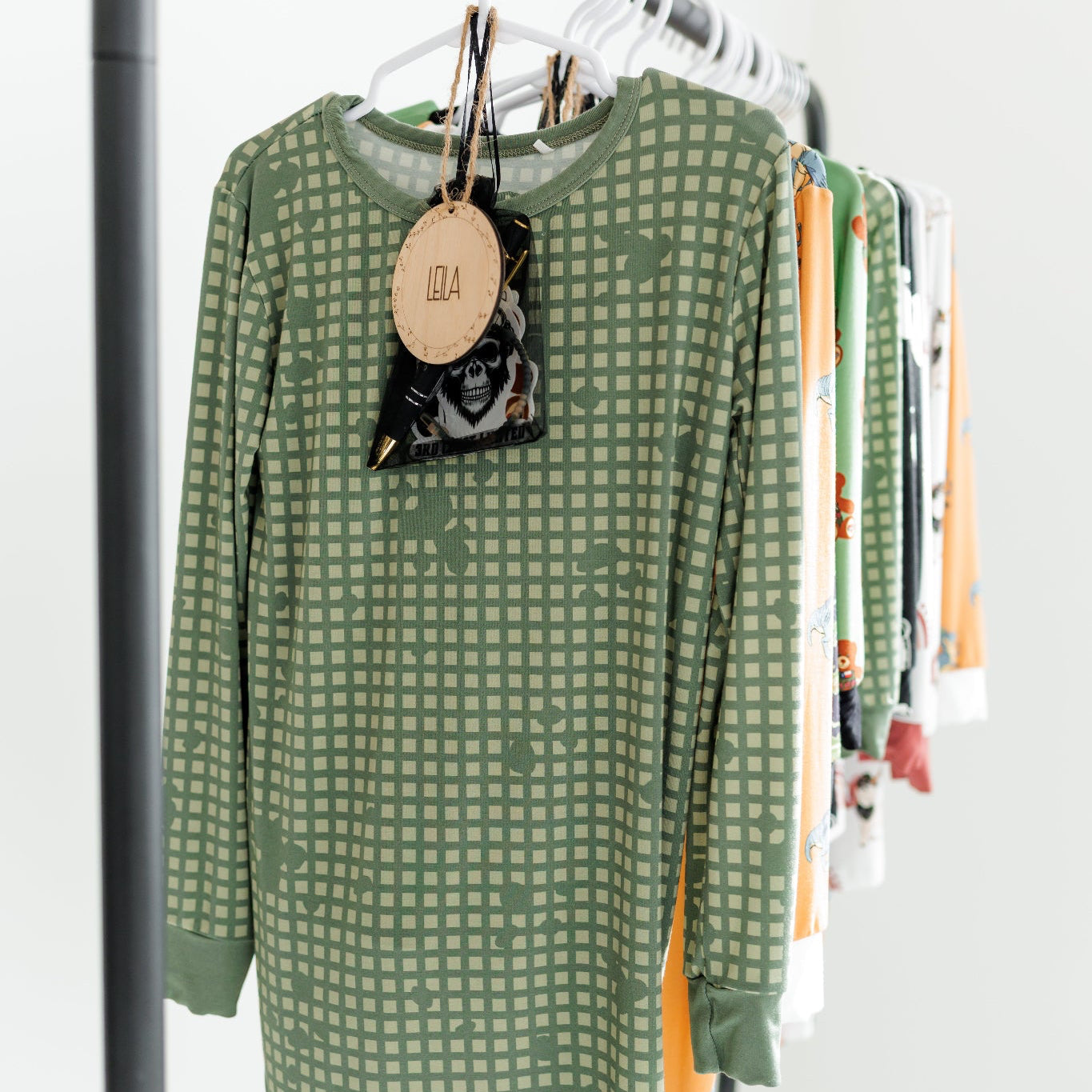 Desert Storm Plaid 2-Piece Set