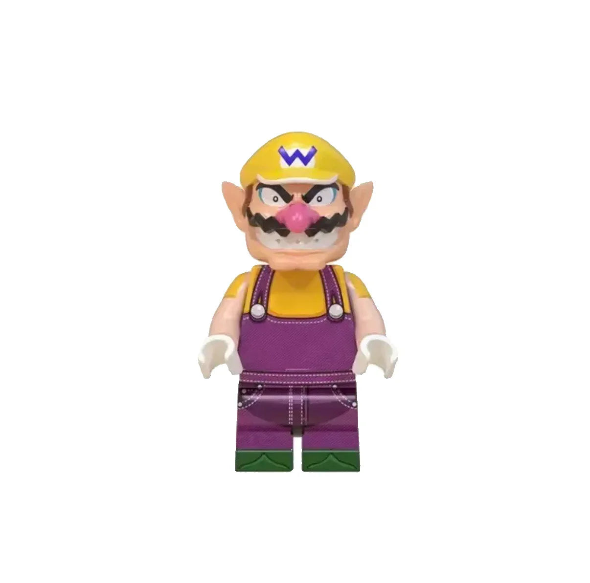 Wario Minifigure - Super Mario - BIG FRENCHIES