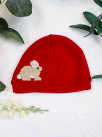 Bunny Cashmere Hat - Newborn - BIG FRENCHIES