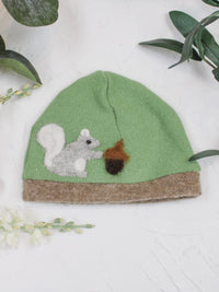 Squirrel Cashmere Hat - Newborn - BIG FRENCHIES