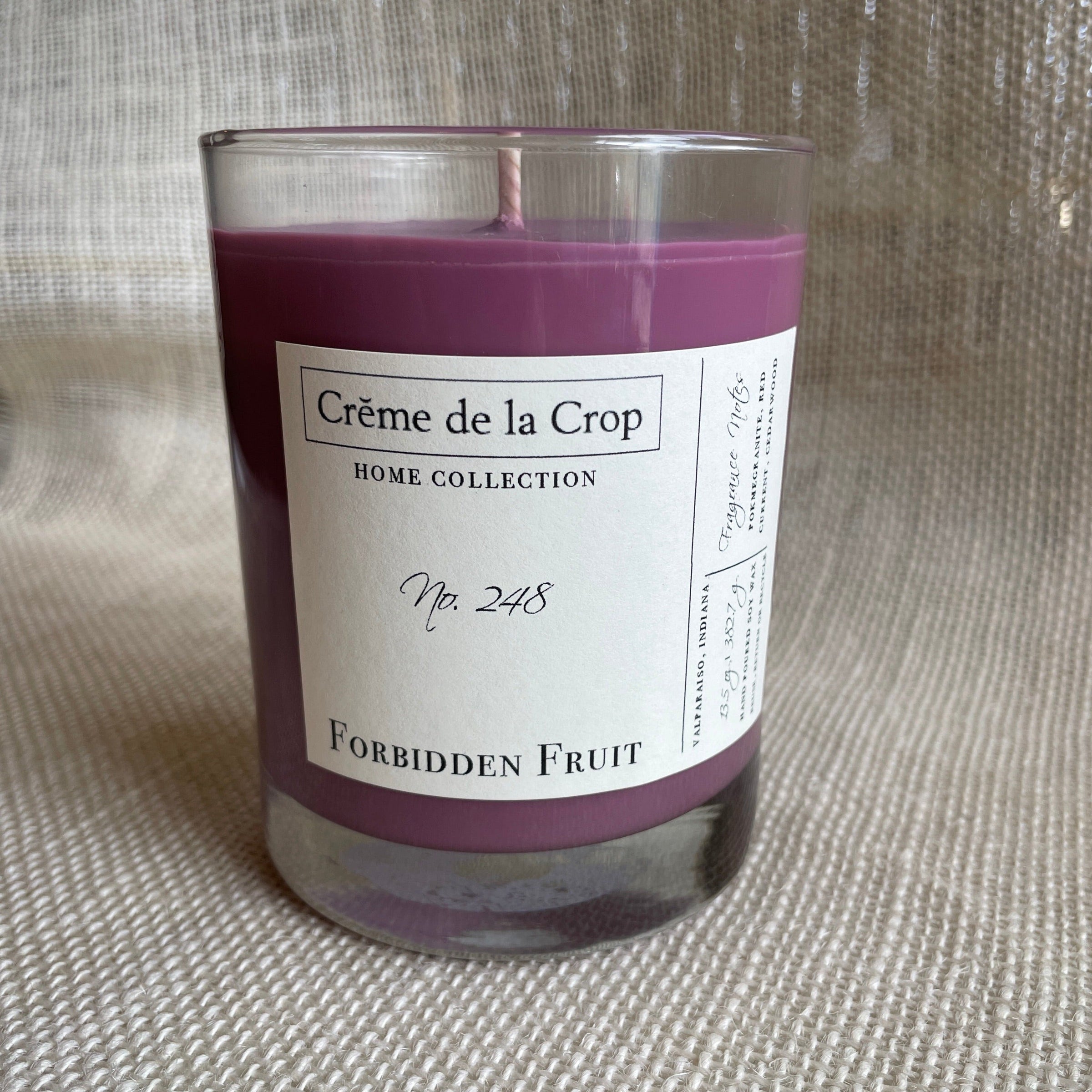 Soy Candle - Forbidden Fruit (Pomegranate) - BIG FRENCHIES