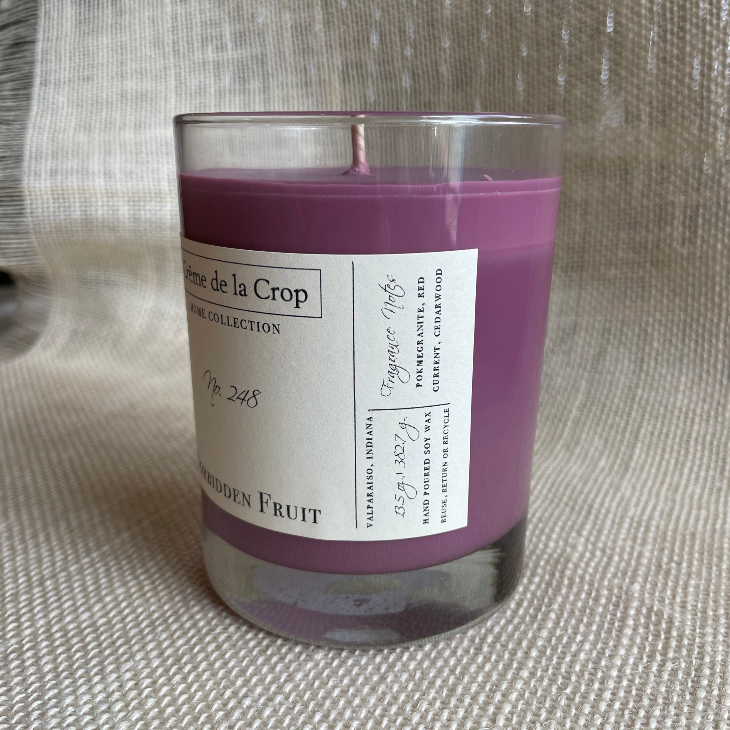 Soy Candle - Forbidden Fruit (Pomegranate) - BIG FRENCHIES