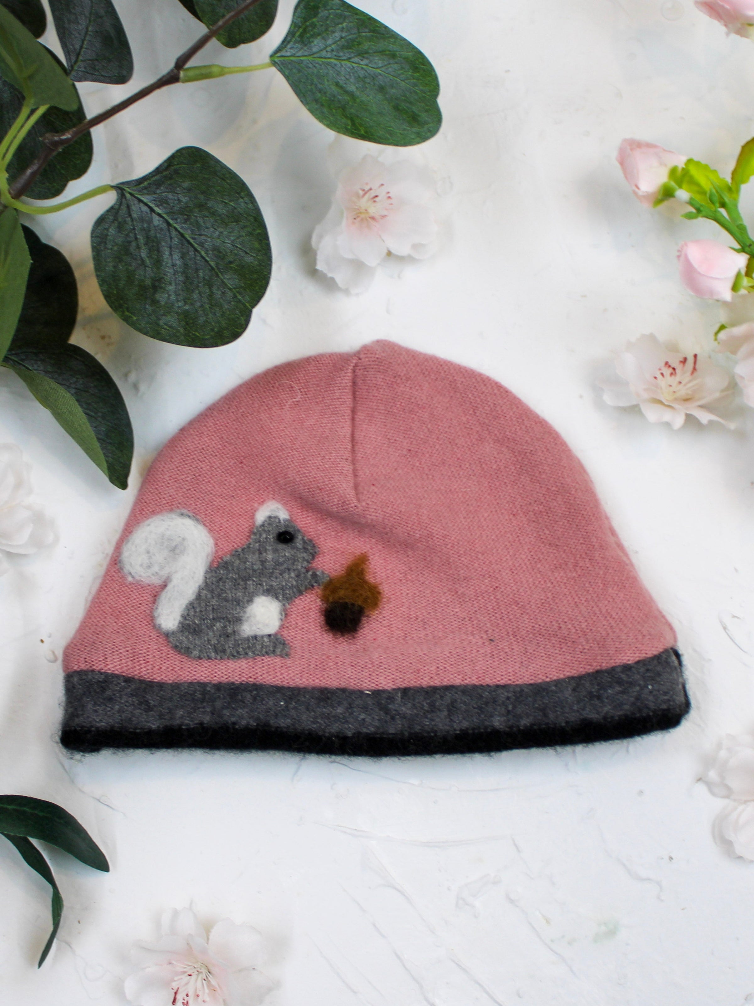 Squirrel Cashmere Hat - Baby - BIG FRENCHIES