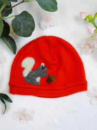 Squirrel Cashmere Hat - Baby - BIG FRENCHIES