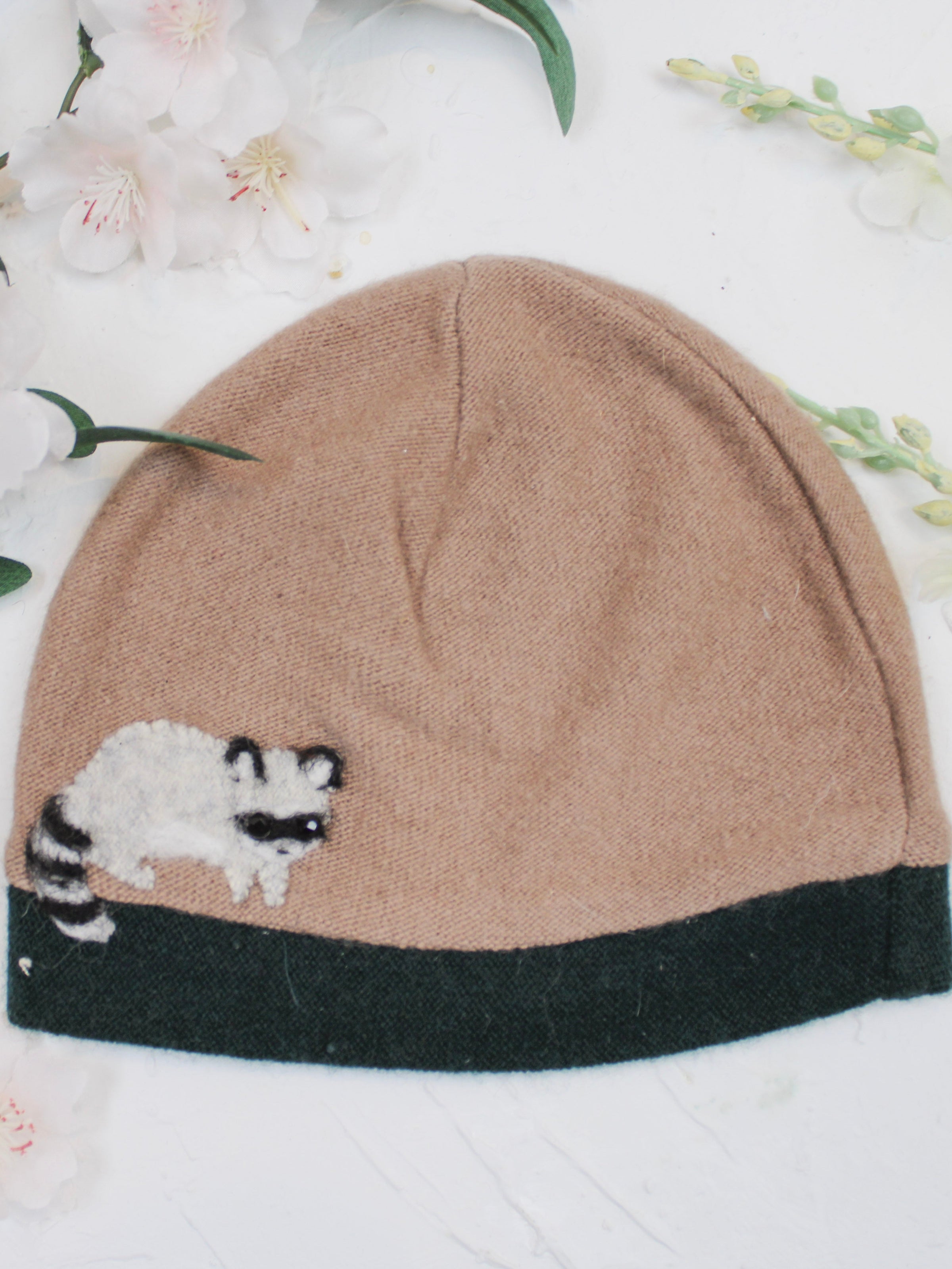 Raccoon Cashmere Hat - Baby - BIG FRENCHIES