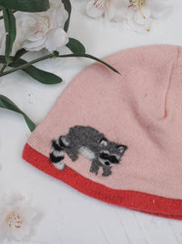 Raccoon Cashmere Hat - Baby - BIG FRENCHIES