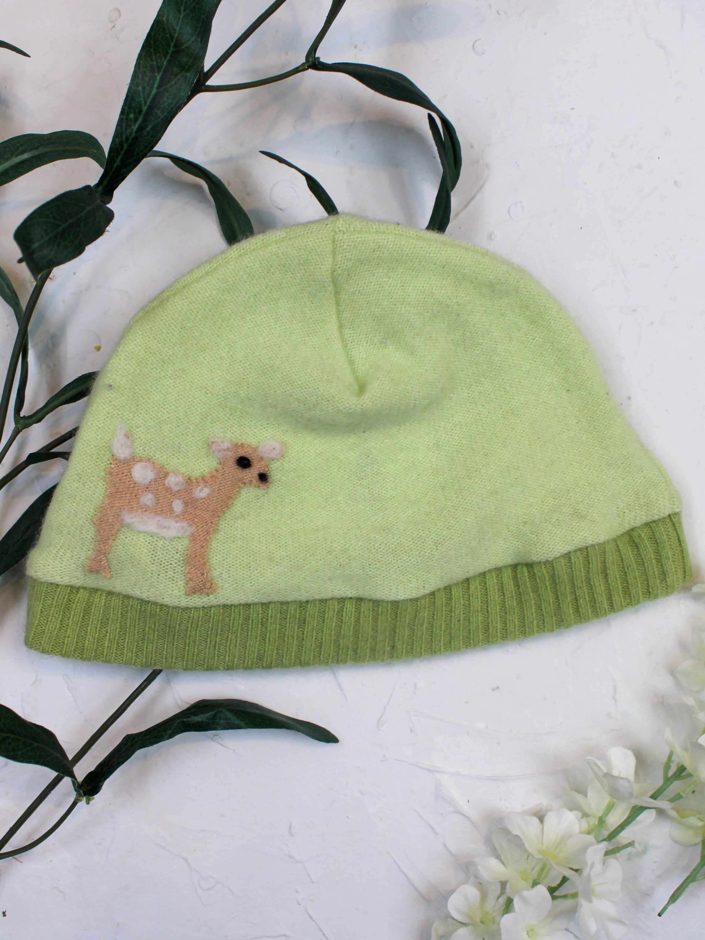 Fawn Cashmere Hat - Baby - BIG FRENCHIES