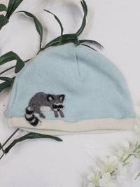 Raccoon Cashmere Hat - Baby - BIG FRENCHIES