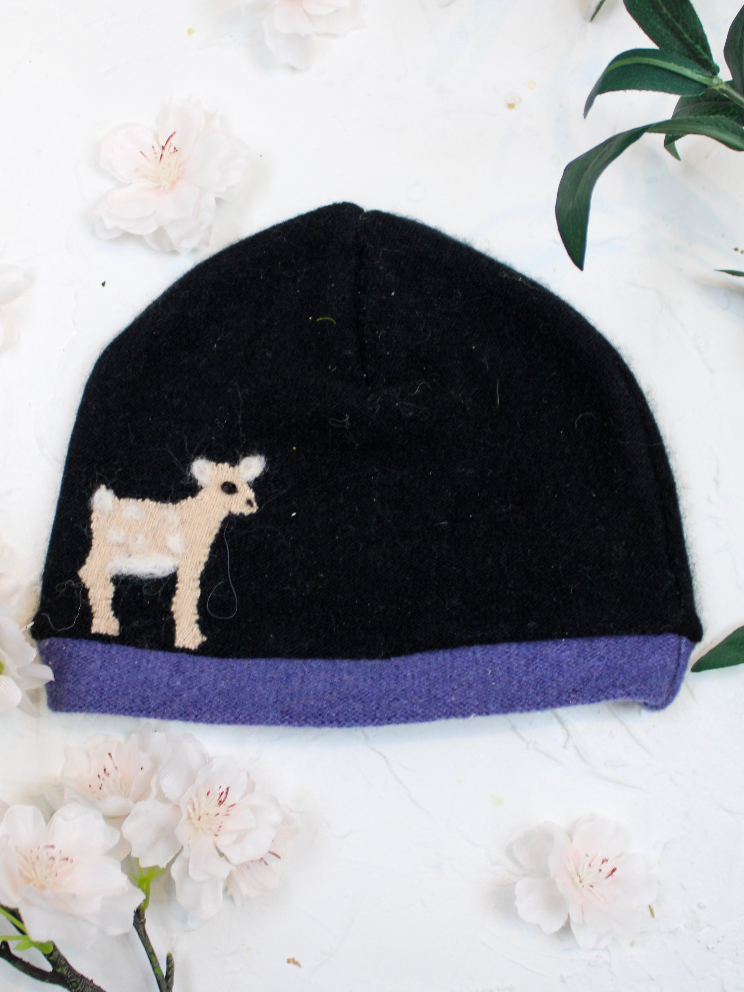 Fawn Cashmere Hat - Baby - BIG FRENCHIES