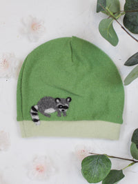 Raccoon Cashmere Hat - Toddler - BIG FRENCHIES