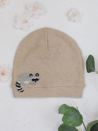 Raccoon Cashmere Hat - Toddler - BIG FRENCHIES