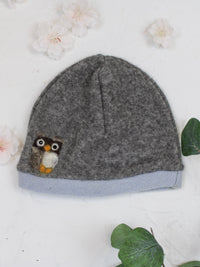 Owl Cashmere Hat - Toddler - BIG FRENCHIES