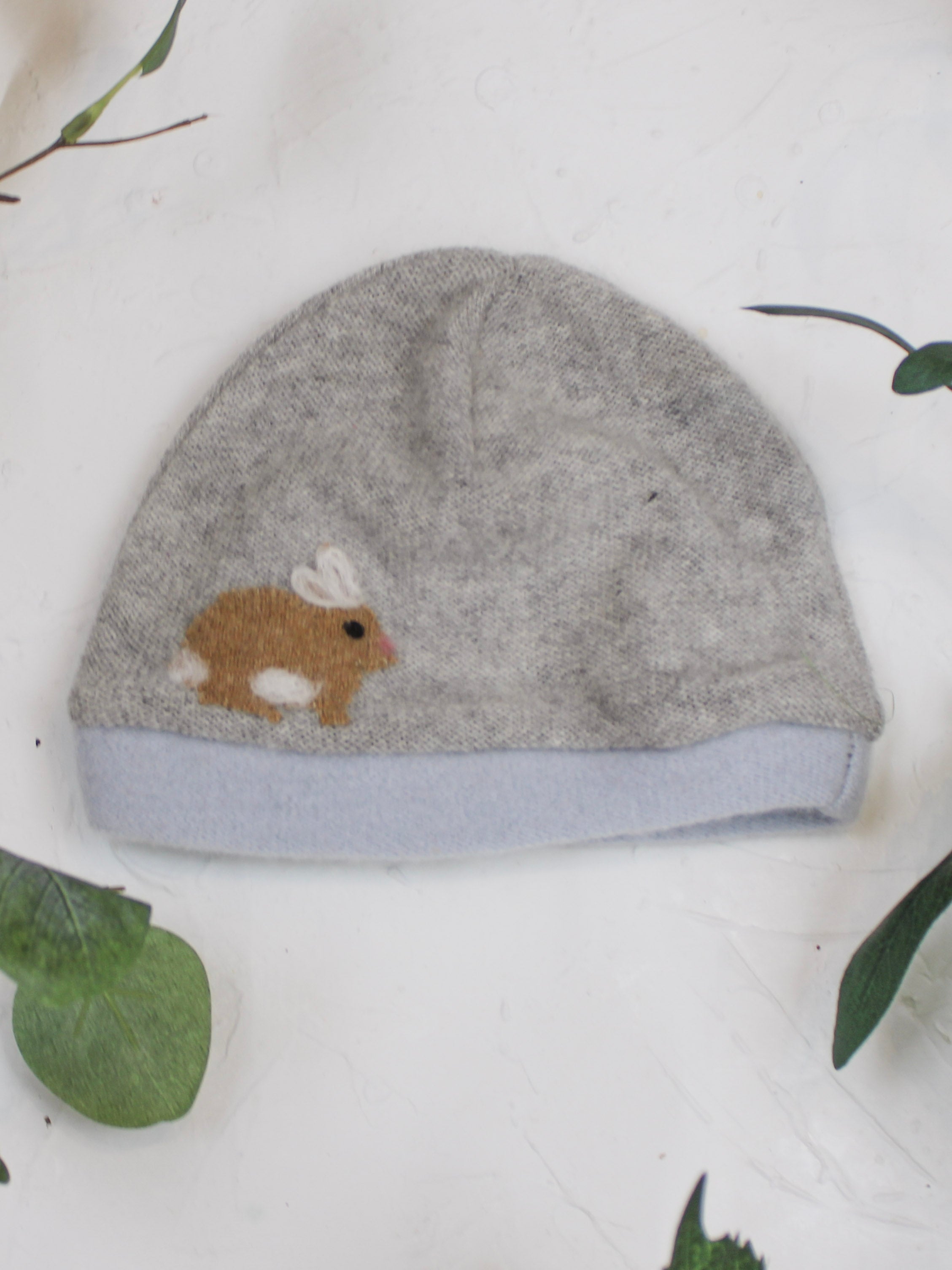 Bunny Cashmere Hat - Baby - BIG FRENCHIES
