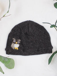 Owl Cashmere Hat - Toddler - BIG FRENCHIES