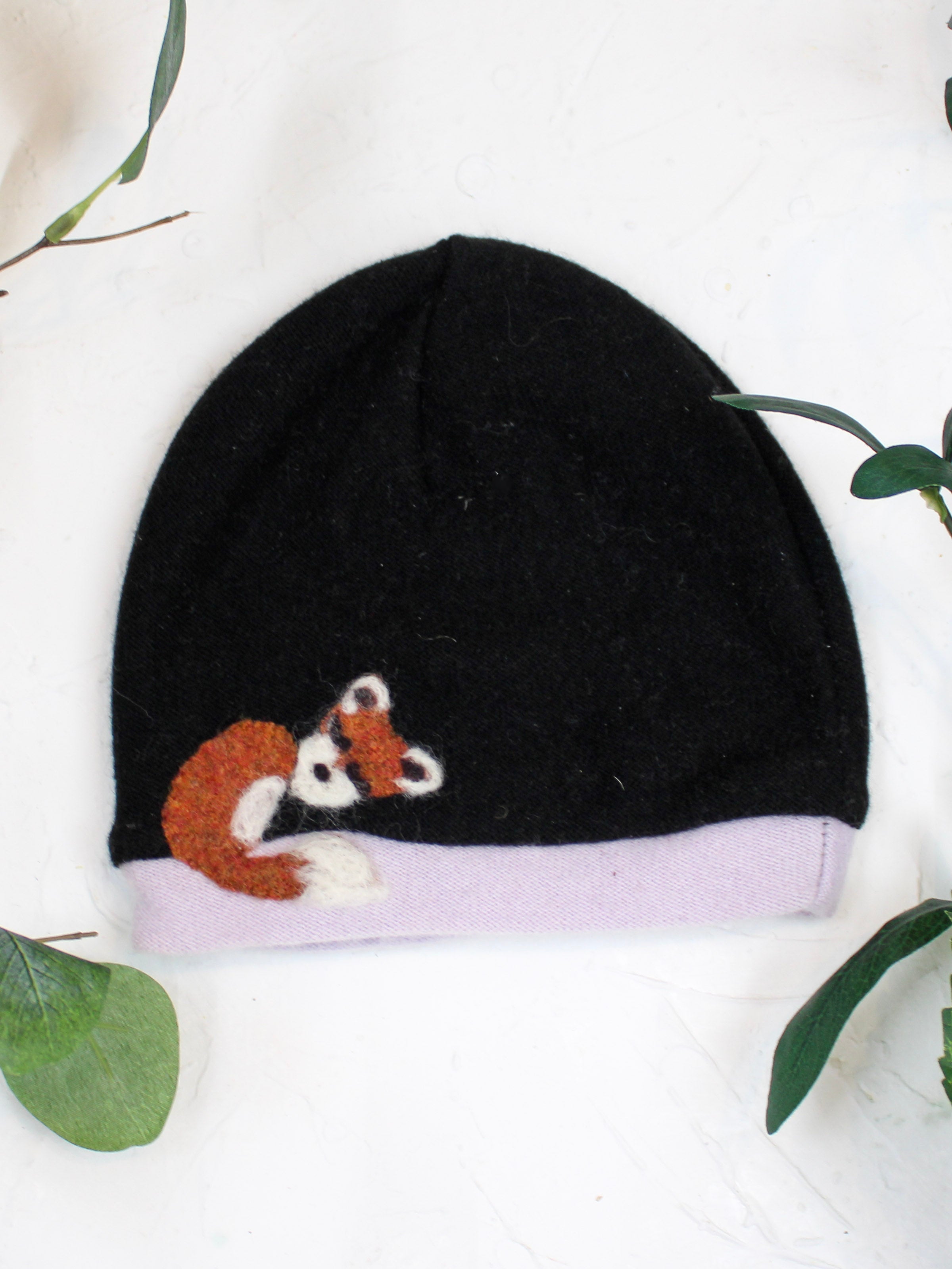 Sleeping Fox Cashmere Hat - Toddler - BIG FRENCHIES