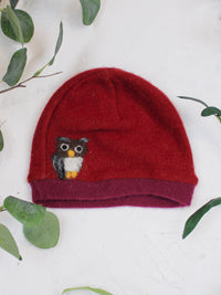 Owl Cashmere Hat - Toddler - BIG FRENCHIES