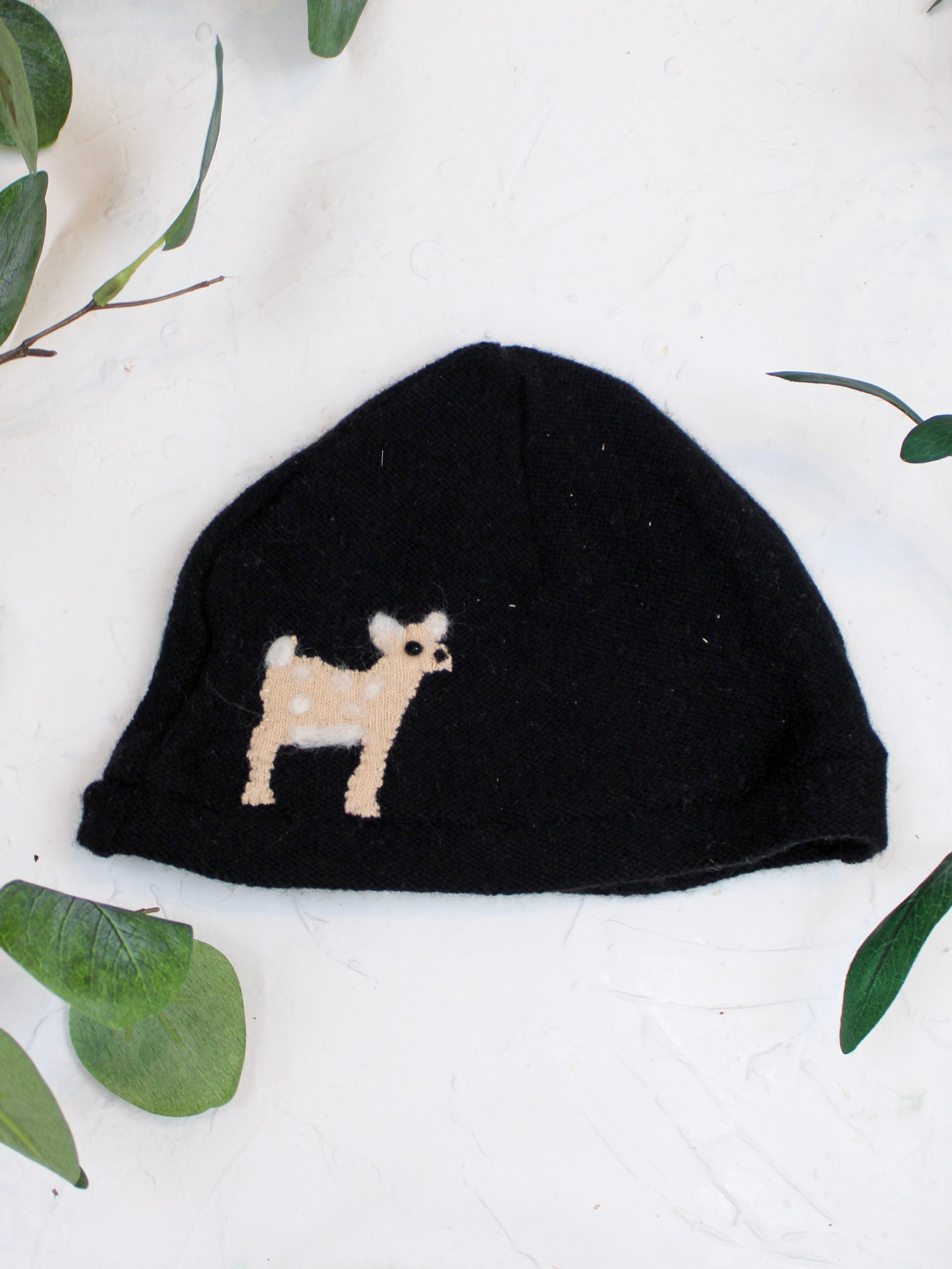 Fawn Cashmere Hat - Baby - BIG FRENCHIES