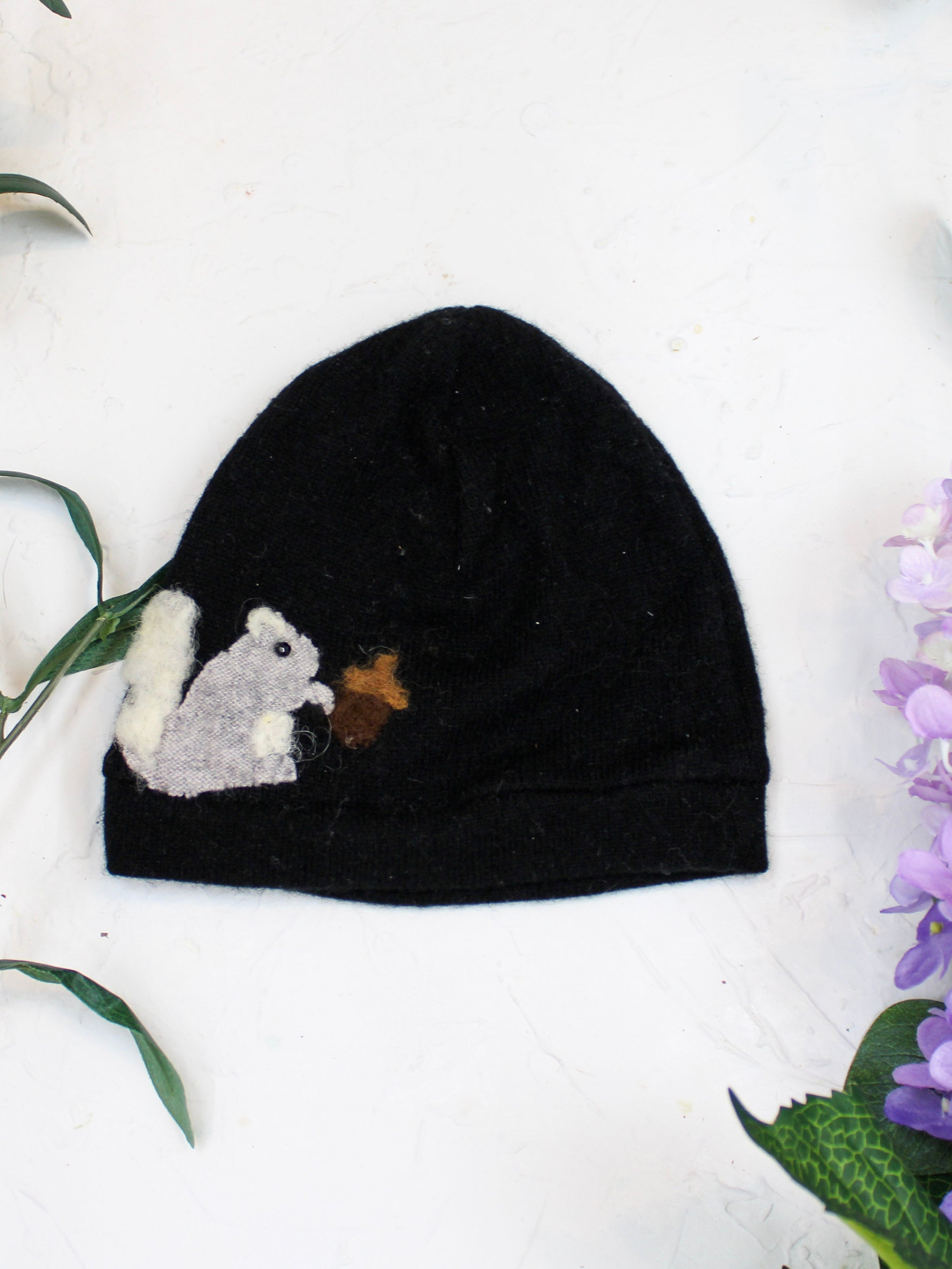 Squirrel Cashmere Hat - Baby - BIG FRENCHIES