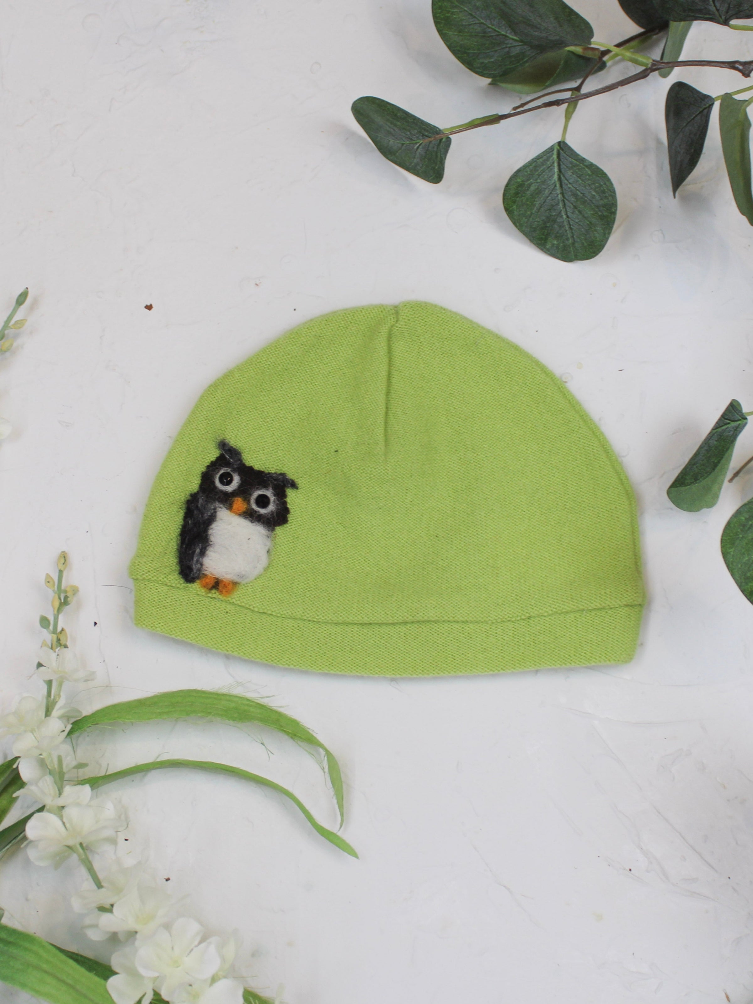 Owl Cashmere Hat - Toddler - BIG FRENCHIES
